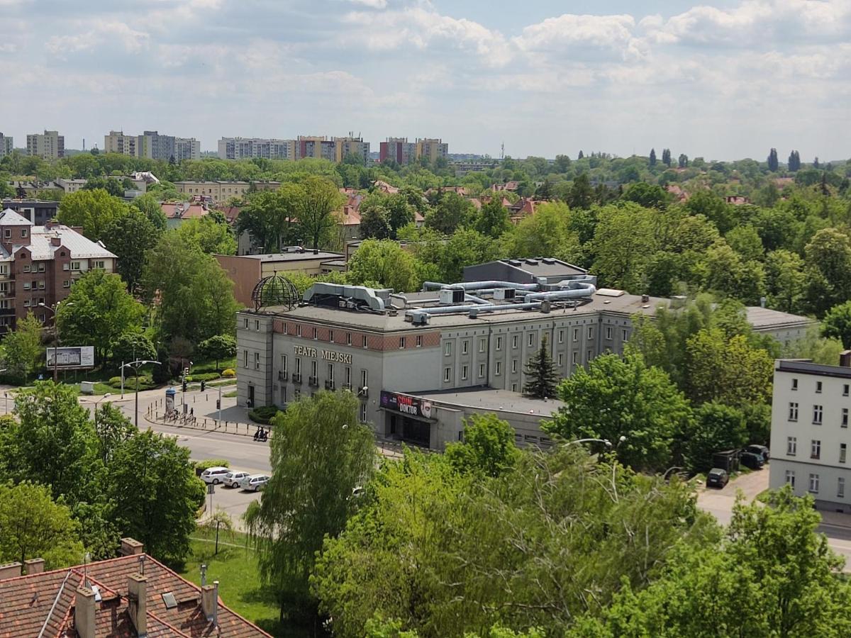 Apartament Z Widokiem Na Miasto Gliwice Exterior foto